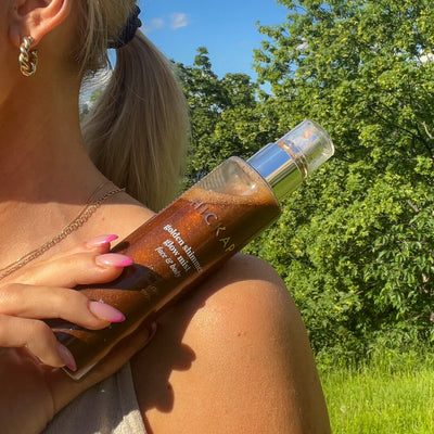 Glow Mist + Face & Body Brush